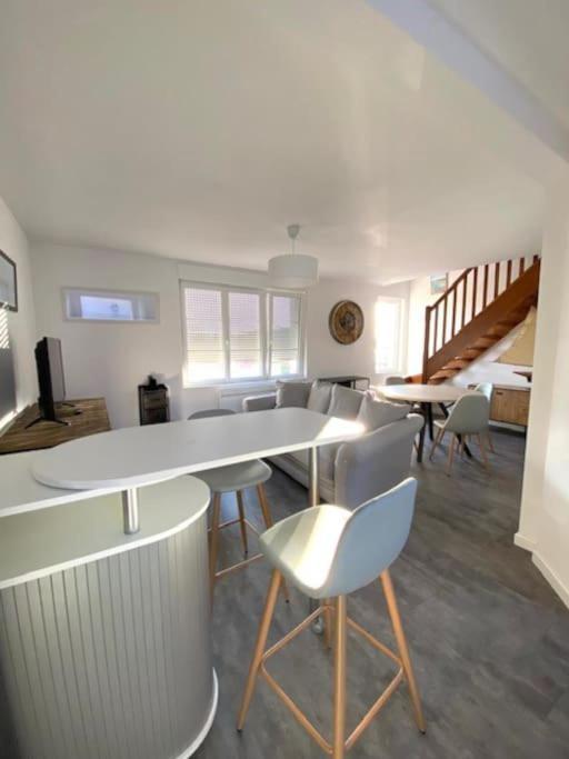 La Capitainerie Beau Duplex Face Port De Plaisance Lejlighed Étaples Eksteriør billede