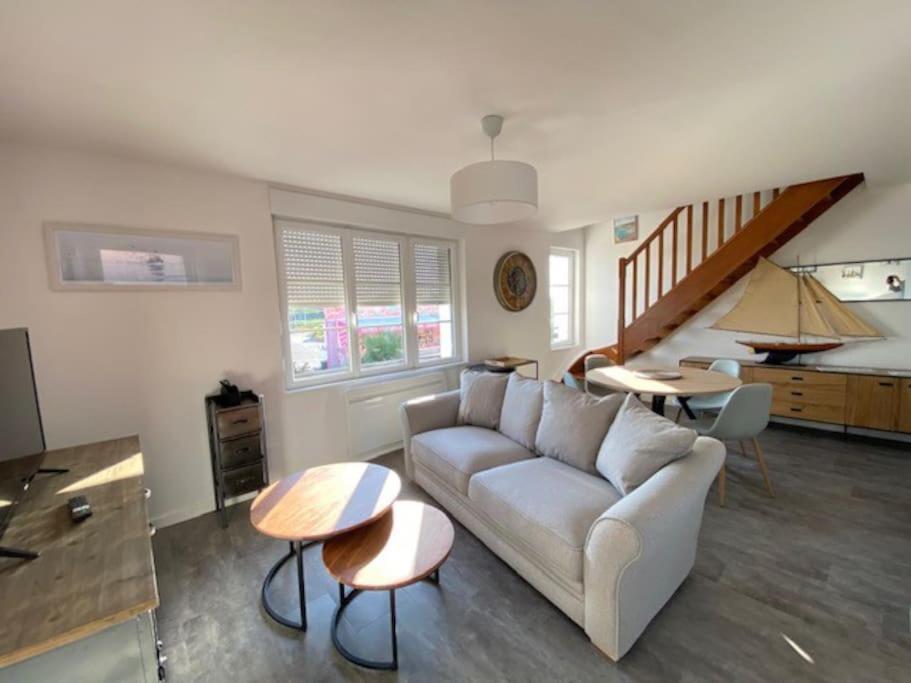 La Capitainerie Beau Duplex Face Port De Plaisance Lejlighed Étaples Eksteriør billede