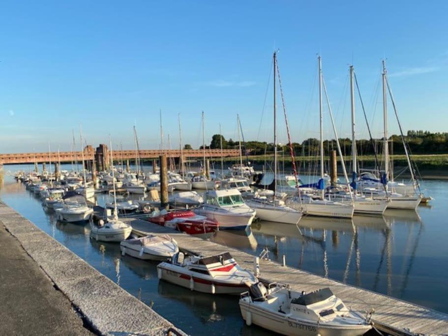 La Capitainerie Beau Duplex Face Port De Plaisance Lejlighed Étaples Eksteriør billede